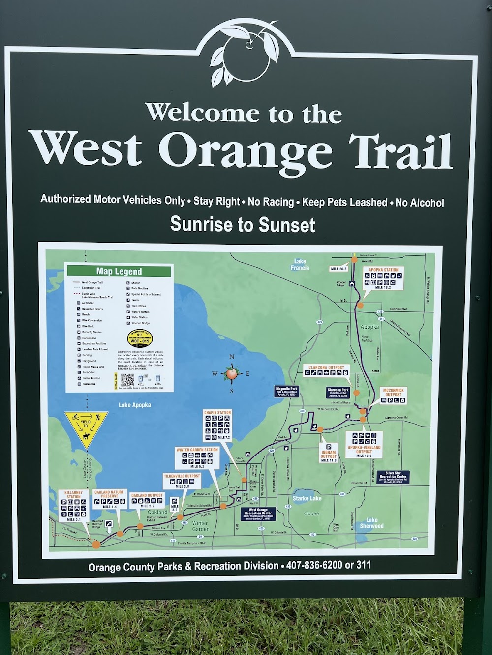 West Orange Trail Bikes and Blades